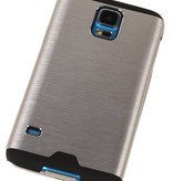 Galaxy S5 Custodia rigida in alluminio leggero per Galaxy S5 G900f Argento