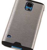 Galaxy S5 Light Aluminium hårdt tilfældet for Galaxy S5 G900f Sølv