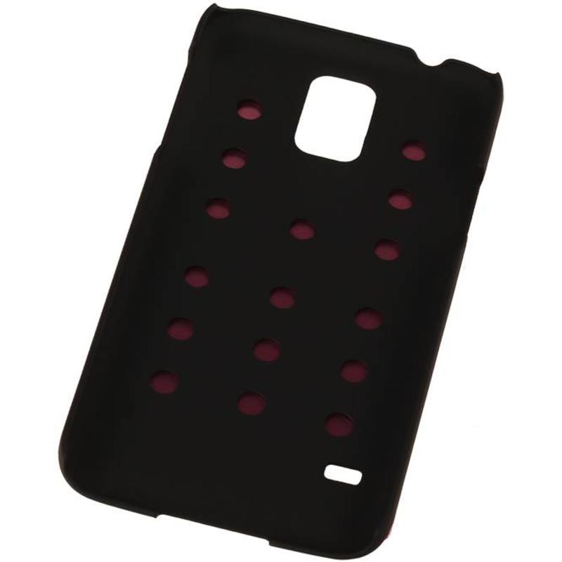 Estuche rígido de aluminio ligero para Galaxy Alfa G850F rosa