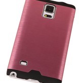 Galaxy Note 4 Light Aluminium hårdt etui til Galaxy Note 4 Pink