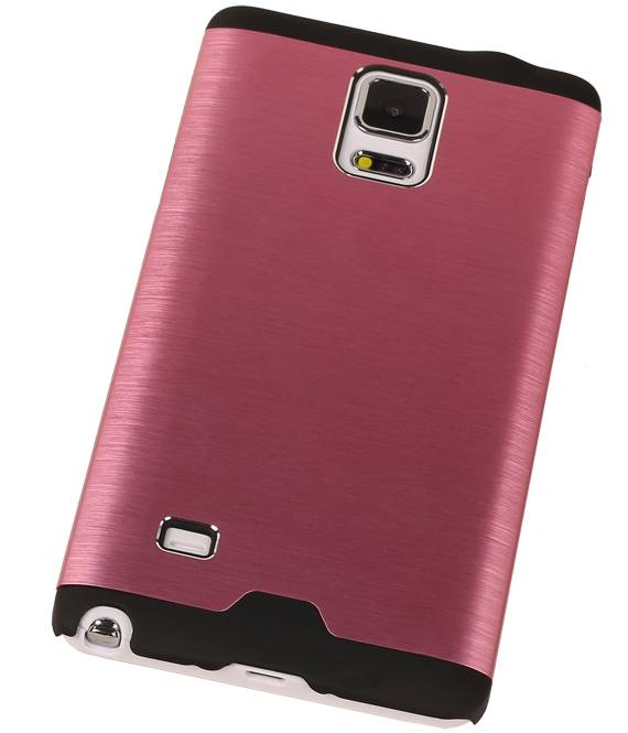 Galaxy Note 4 Estuche rígido de aluminio de la luz para la nota 4 del rosa