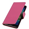 Fashion Book Style Taske til Galaxy A5 Pink