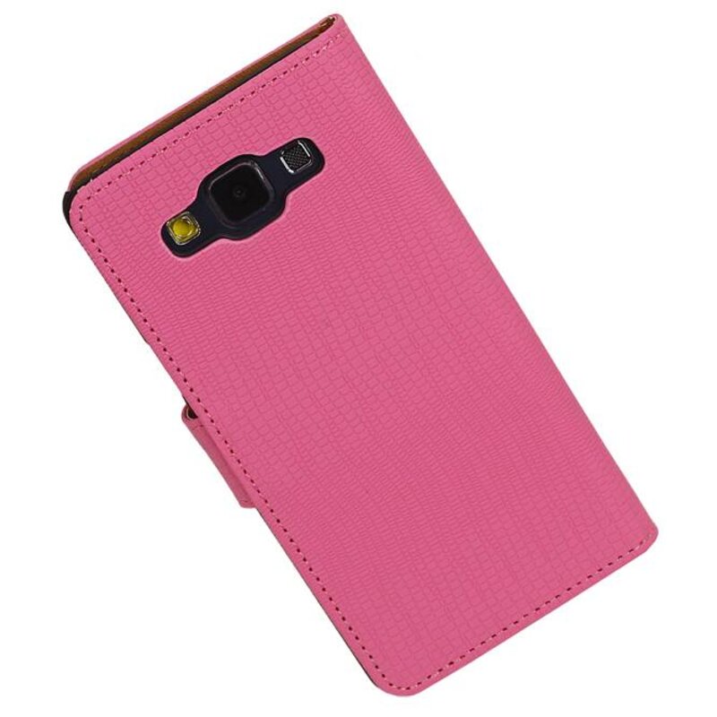 Fashion Book Style pour Galaxy A5 Rose