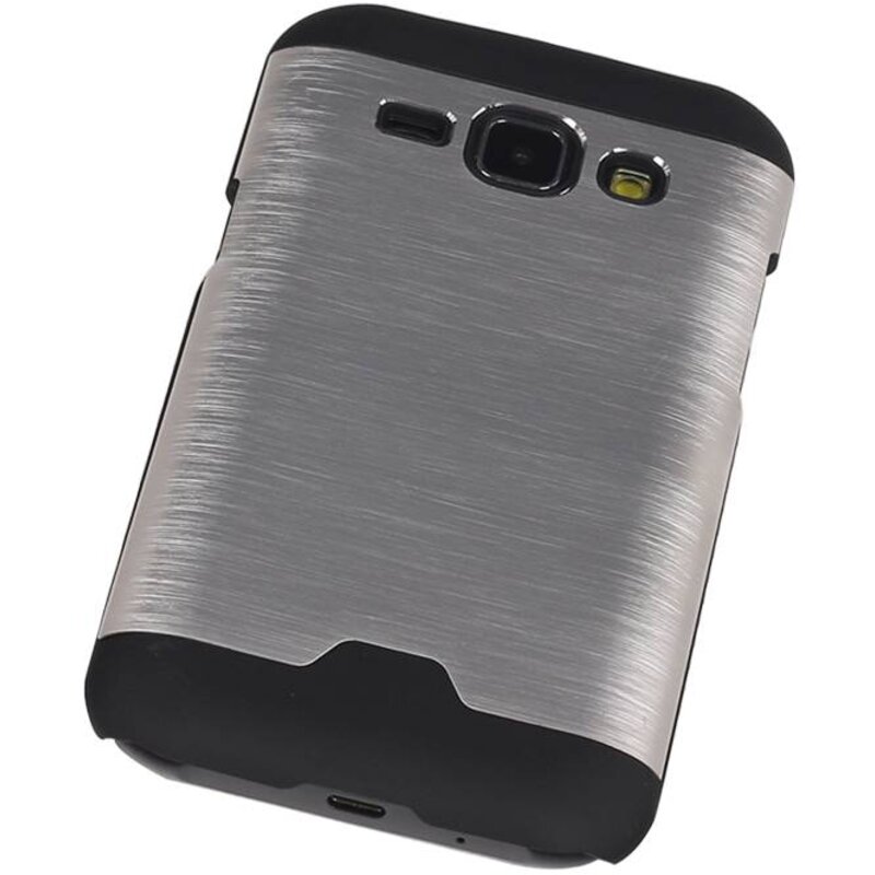 Light Aluminum Hardcase for Galaxy J1 Silver
