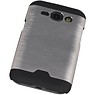 Leichtes Aluminium Hard Case für Galaxy J1 Silber