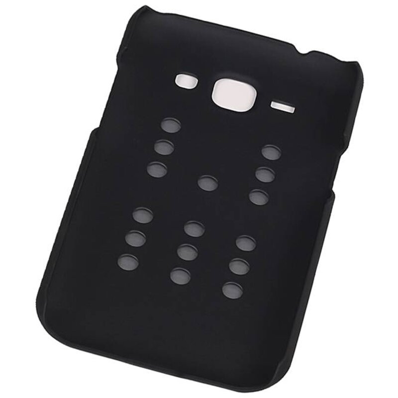 Leichtes Aluminium Hard Case für Galaxy J1 Silber