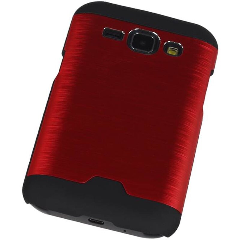 Light Aluminum Hardcase for Galaxy J1 Red