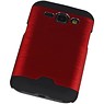 Leichtes Aluminium Hard Case für Galaxy J1 Red