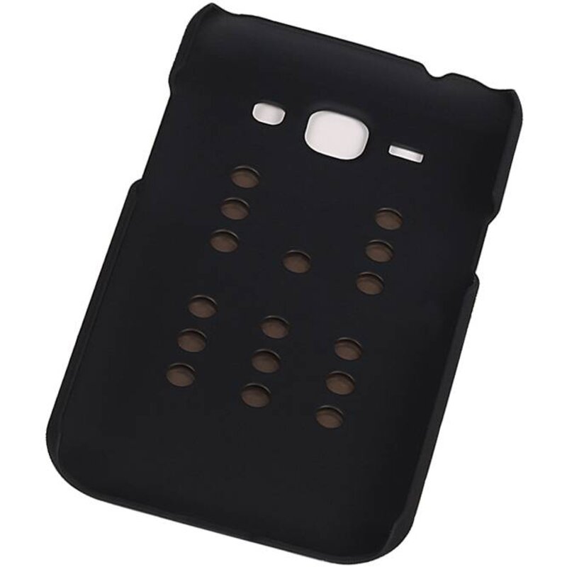 Custodia rigida in alluminio leggero per Galaxy J1 oro