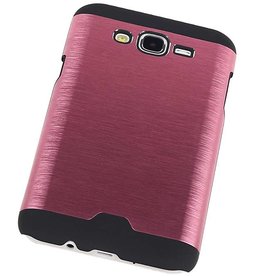 Leichtes Aluminium Hard Case für Galaxy J5 Rosa