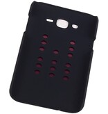 Estuche rígido de aluminio ligero para Galaxy J5 rosa