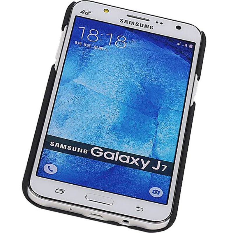 Light Aluminium hårdt tilfældet for Galaxy J7 Pink