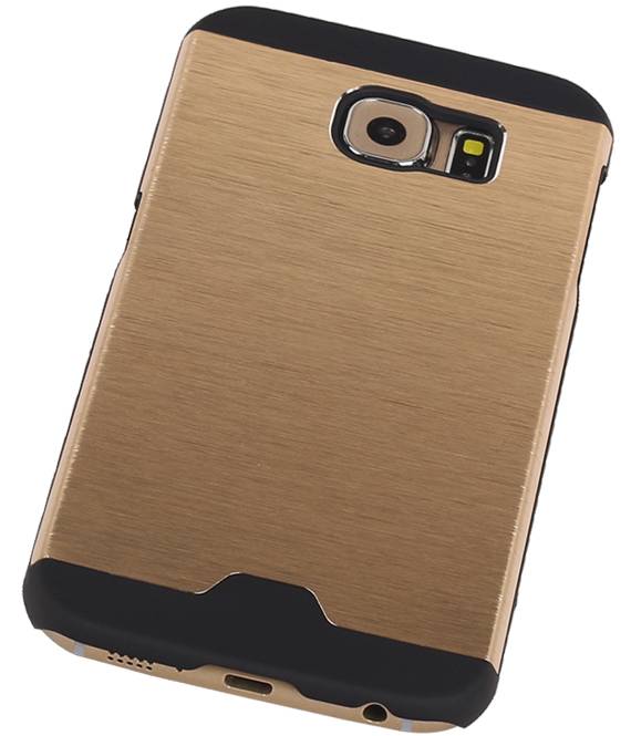 Leichtes Aluminium Hard Case für Galaxy S6 G920F Gold-