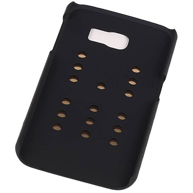 Custodia rigida in alluminio leggero per Galaxy S6 G920F oro