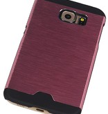 Lichte Aluminium Hardcase voor Galaxy S6 G920F Roze