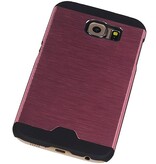 Light Aluminium hårdt tilfældet for Galaxy S6 G920F Pink