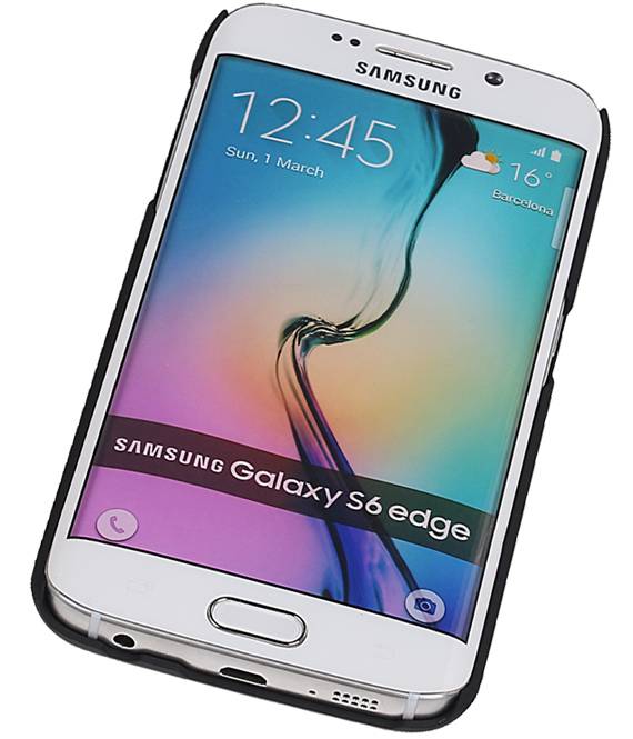 Light Aluminium hårdt tilfældet for Galaxy S6 Edge Rød G925F