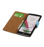 Lizard cassa di libro di stile per LG G4 Turchese