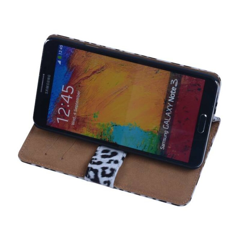 Chita style livret pour Galaxy Note 3 N9000 Blanc