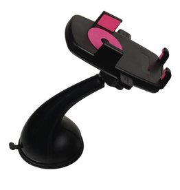 Supporto universale lungo per smartphone da auto, rosa