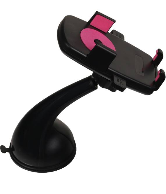 Long Universal Smartphone Car Holder Pink