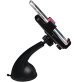 Supporto universale lungo per smartphone da auto, rosa