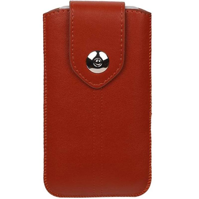 Model 2 Smartphone Pouch voor iPhone 6 / S Bruin