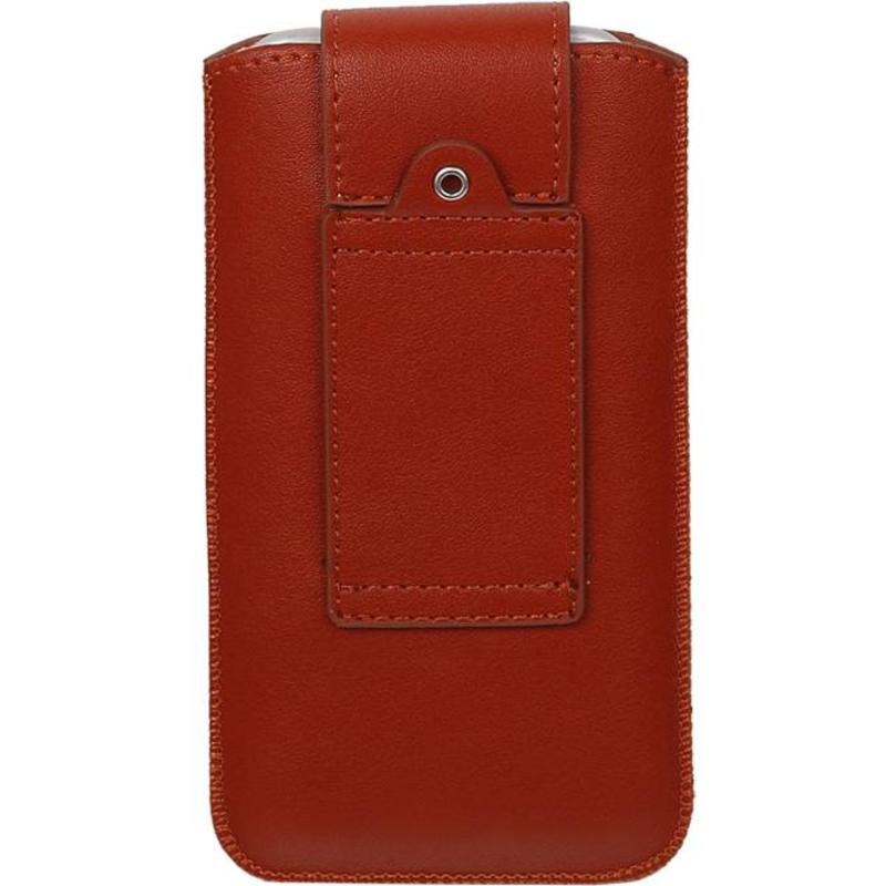 Model 2 Smartphone Pouch Maat S ( Galaxy S2 i9100 ) Bruin