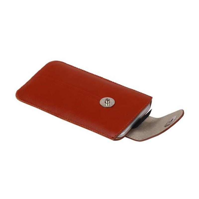 Model 2 Smartphone Pouch Maat S ( Galaxy S2 i9100 ) Bruin