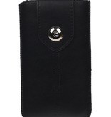 Modelo 2 Smartphone bolsa Tamaño M (i9500 Galaxy S4) Negro