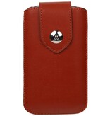 Modello 2 Smartphone Custodia Taglia M (i9500 Galaxy S4) Marrone