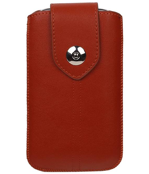 Model 2 Smartphone Pouch Size M (Galaxy S4 i9500) Brown