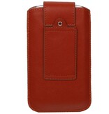 Modello 2 Smartphone Custodia Taglia M (i9500 Galaxy S4) Marrone