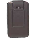 Modelo 2 Smartphone bolsa Tamaño M (i9500 Galaxy S4) Gris