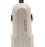 Cargador de coche USB mini USAMS2 2Port 2.1 A White