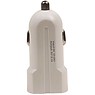 Cargador de coche USB mini USAMS2 2Port 2.1 A White