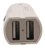 USAMS2 USB Mini Car Charger 2port 2.1 A White