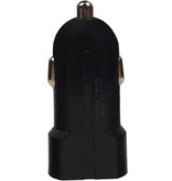 USAMS2 mini USB chargeur de voiture 2PORT 2.1 Noir