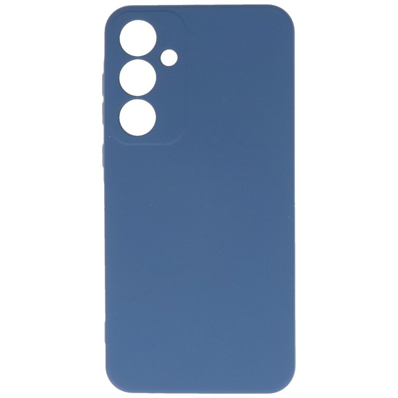 Modische farbige TPU-Hülle für Samsung Galaxy A35, Marineblau