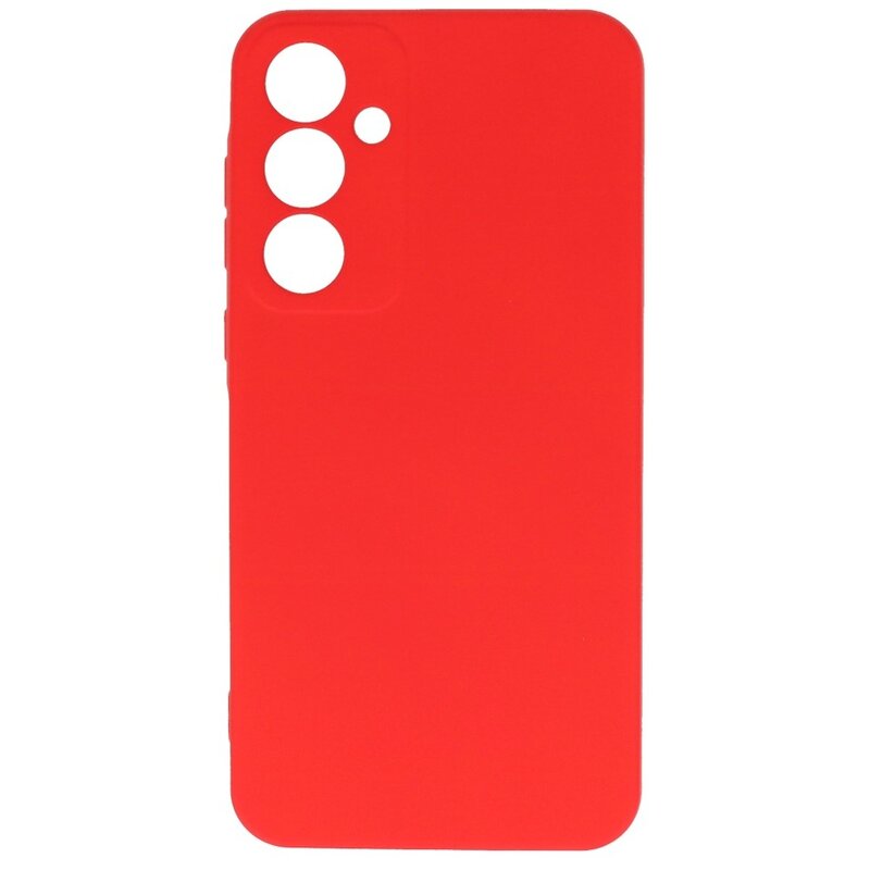 Fashion Color TPU Case Samsung Galaxy A35 Rød