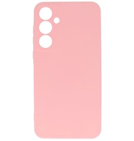 Coque en TPU couleur tendance pour Samsung Galaxy A35 rose