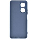 Coque en TPU couleur tendance OPPO A58 4G, bleu marine