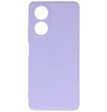 Custodia in TPU colore moda OPPO A58 4G Viola