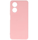 Fashion Color TPU Case OPPO A58 4G Pink