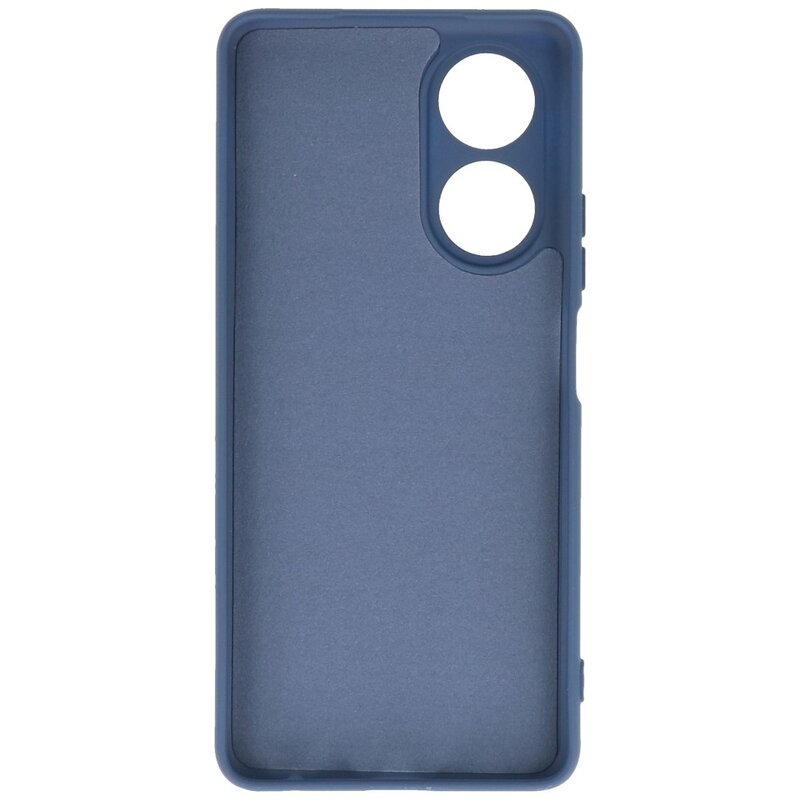 Custodia in TPU colorata alla moda OPPO A78 4G Blu scuro