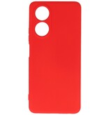 Custodia in TPU colore moda OPPO A78 4G Rosso