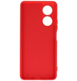 Funda Fashion Color TPU OPPO A78 4G Rojo