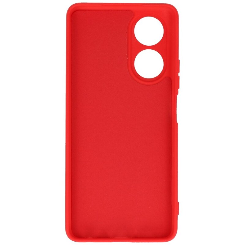 Modefarbene TPU-Hülle OPPO A78 4G Rot