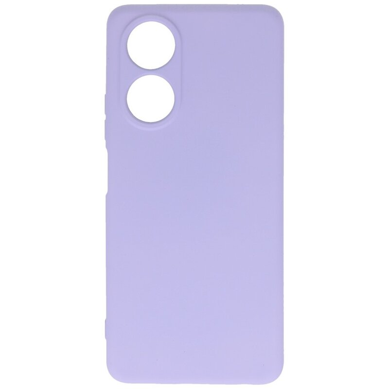 Funda Fashion Color TPU OPPO A78 4G Morado