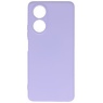 Coque TPU couleur tendance OPPO A78 4G violet